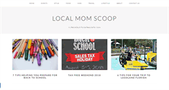 Desktop Screenshot of localmomscoop.com